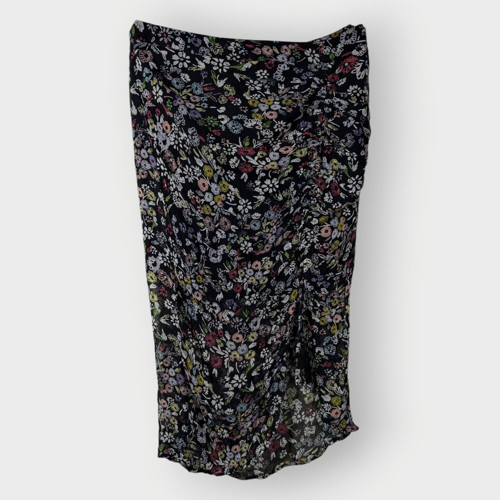 Rebecca Minkoff Romy Skirt | 4 | Black Chiffon | Dark Fairy Whimsigoth Indie